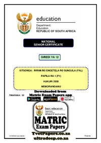 Xitsonga FAL P1 Nov 2009 Memo.pdf